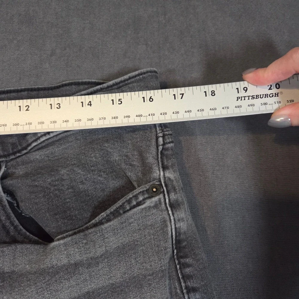Lucky Brand 121 Slim Straight Jeans Mens 34x30 Grey Denim Pants